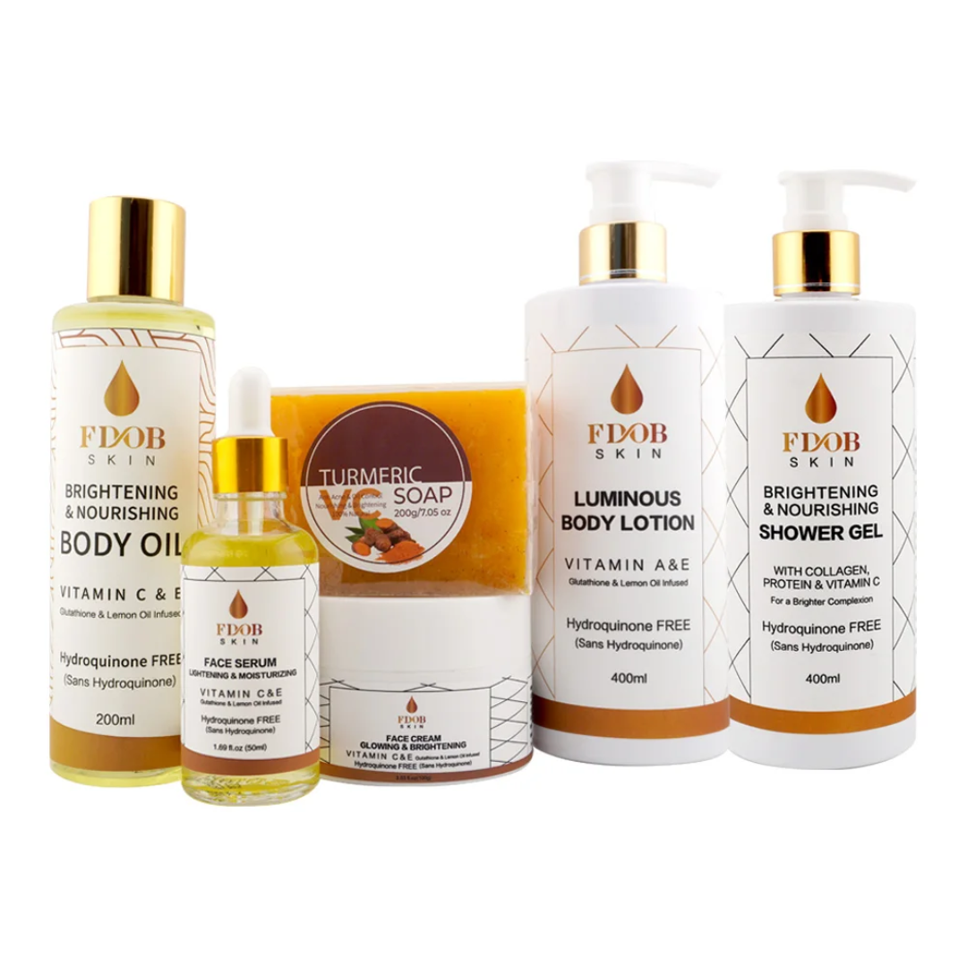 6 produits de la gamme caramelis pour peaux grasses et Mixte