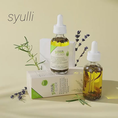 Huile capillaire fortifiante- stimule la pousse & Repare les cheveux.