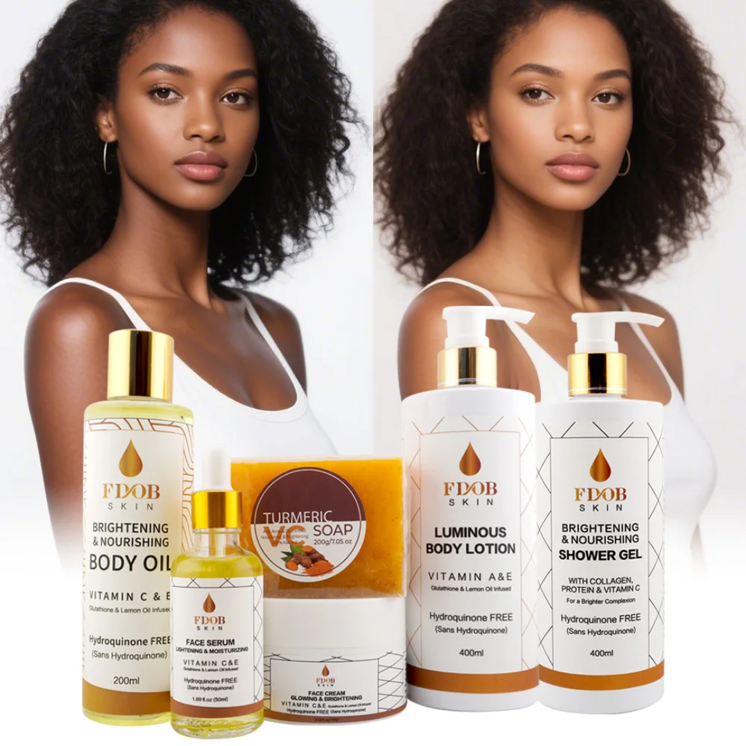 6 produits de la gamme caramelis pour peaux grasses et Mixte